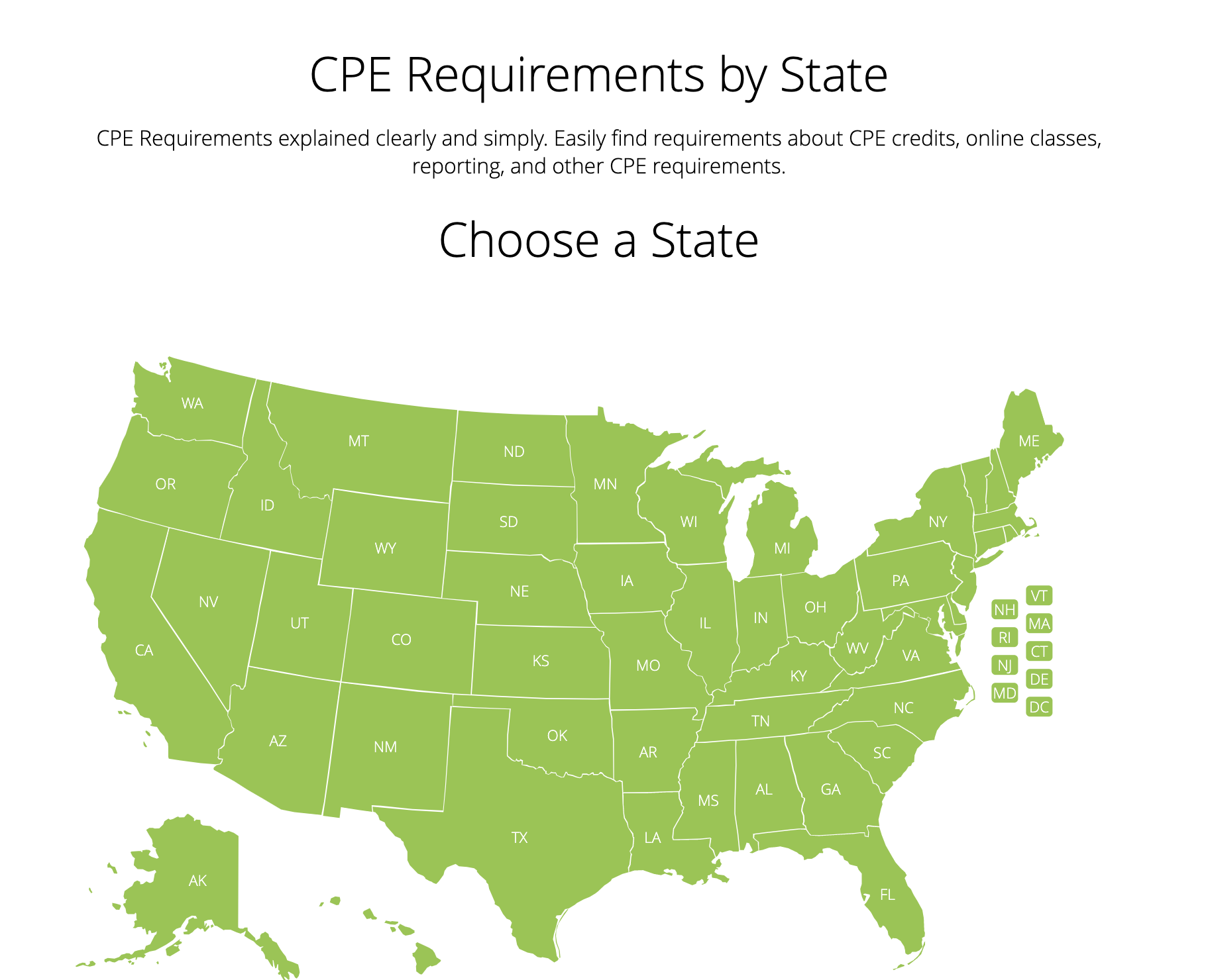 General CPE Requirements Lawline Support