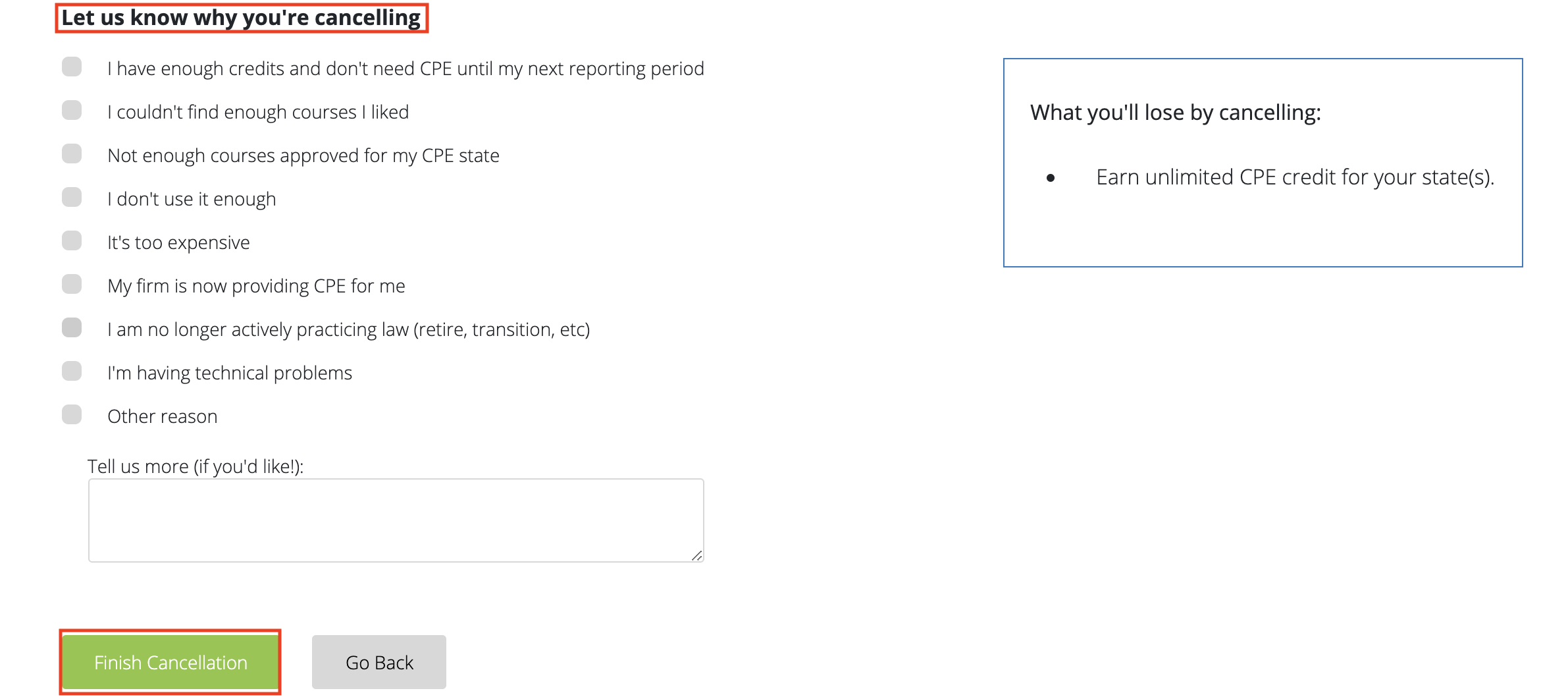 CPE_Cancellation_reason_page_and_finish_cancellation_button.png