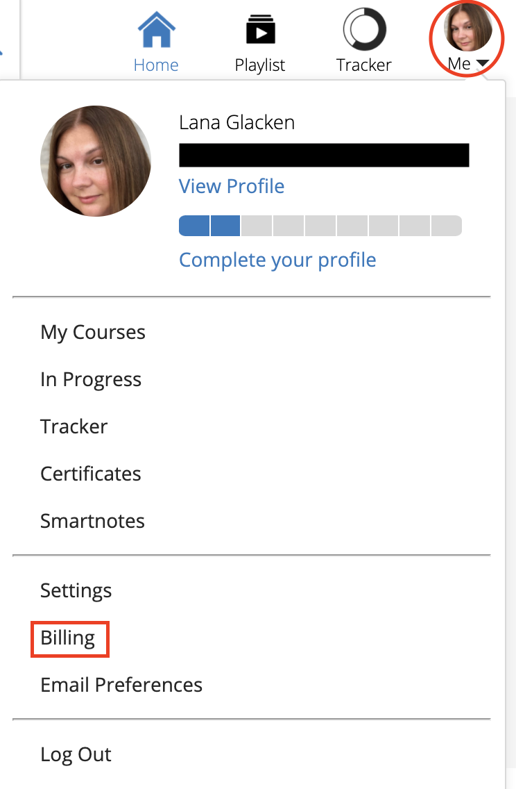 Lawline_menu_Billing_option