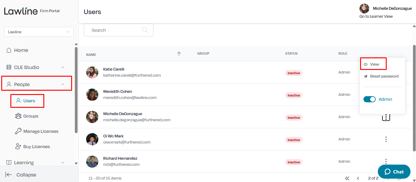 How Do I View A User's CLE Tracker For My Enterprise Subscription ...