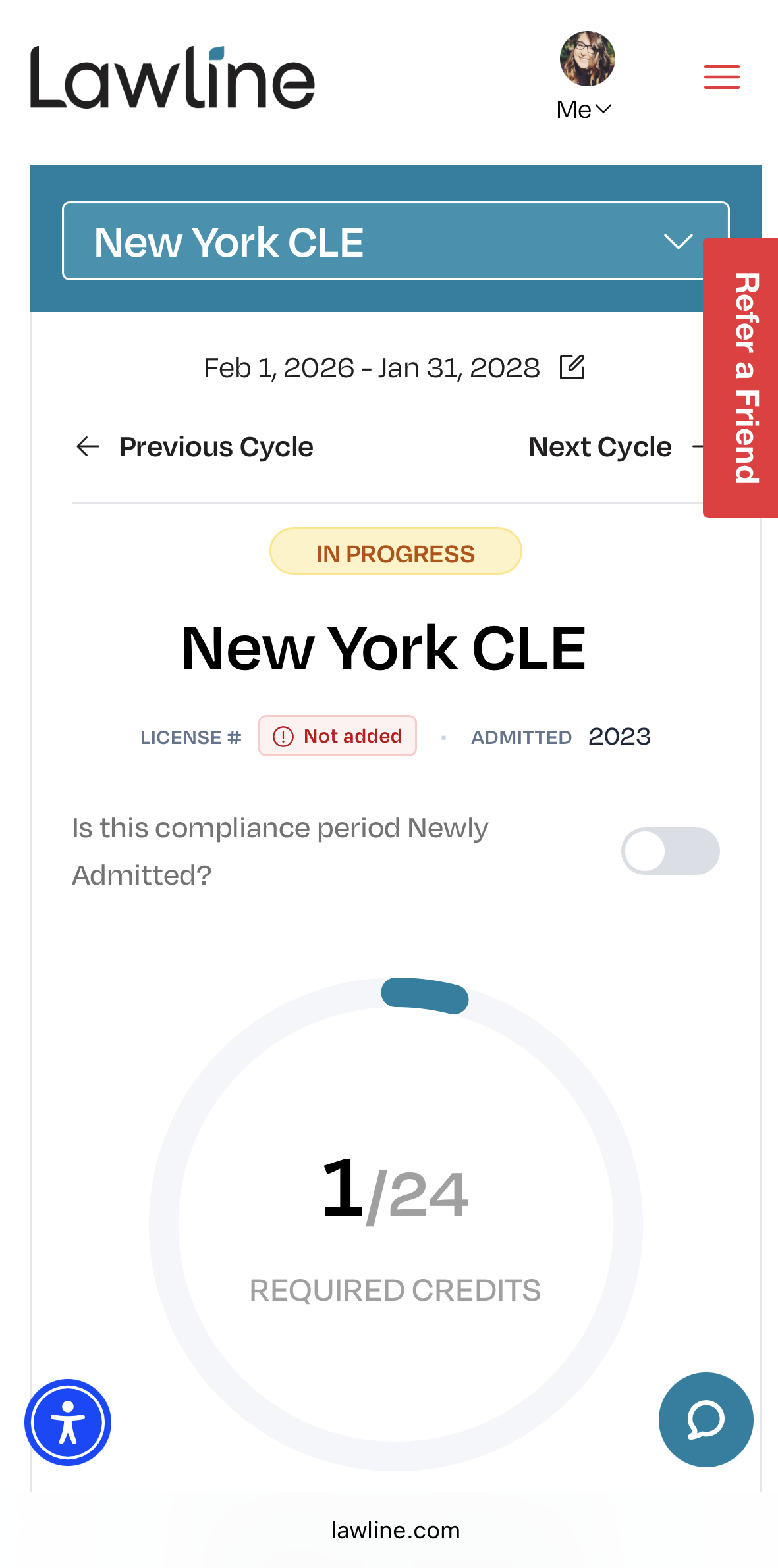 How to Use the CLE Credit Tracker on a Mobile Device – Lawline Support