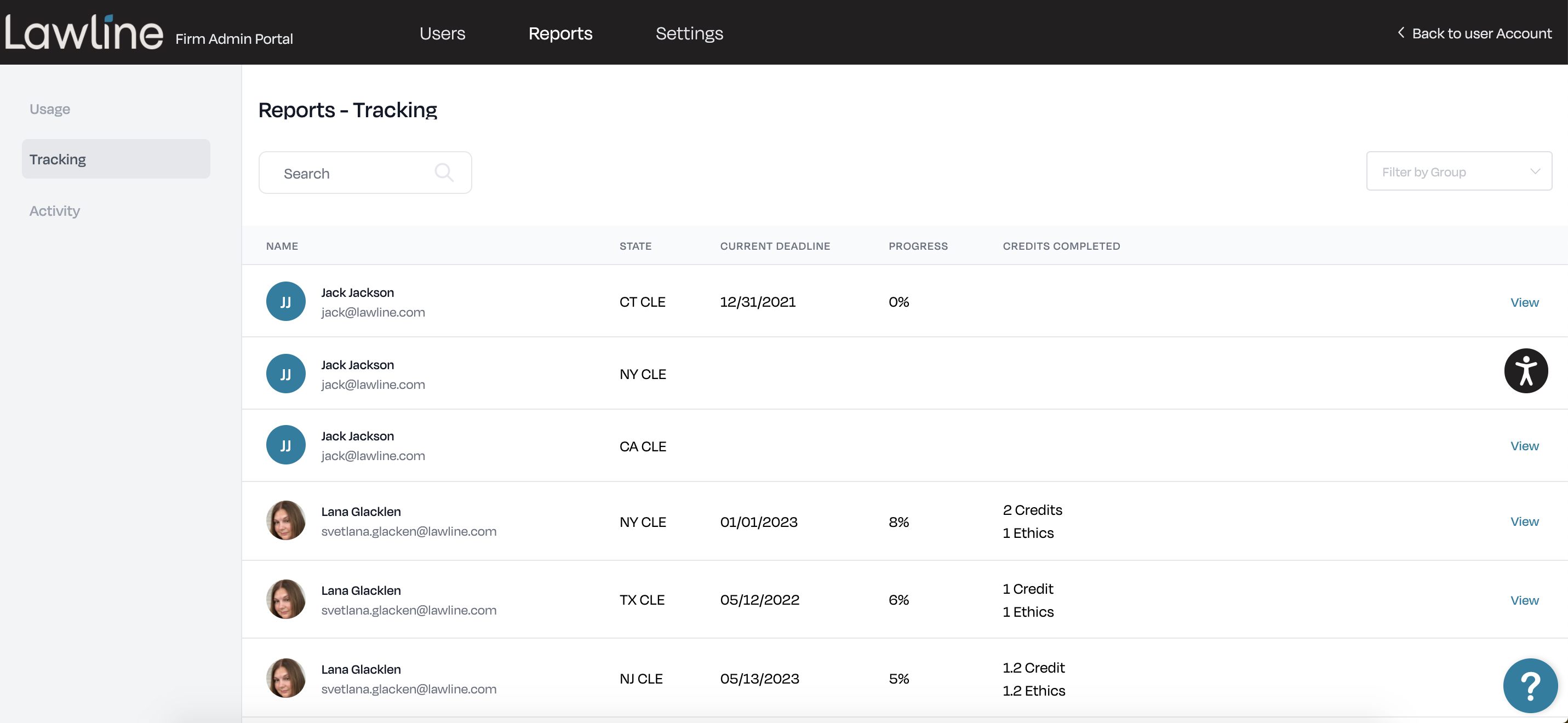 How Do I Keep Track Of Attorneys' Credits In The Firm Administrator